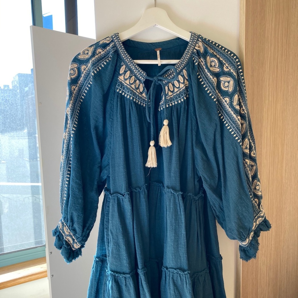 Free People Boho Baby Doll dress